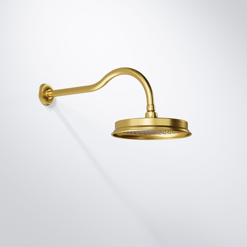 Steinberg Serie 350 Kopfbrausenset Wand rund Ø 22,5 cm