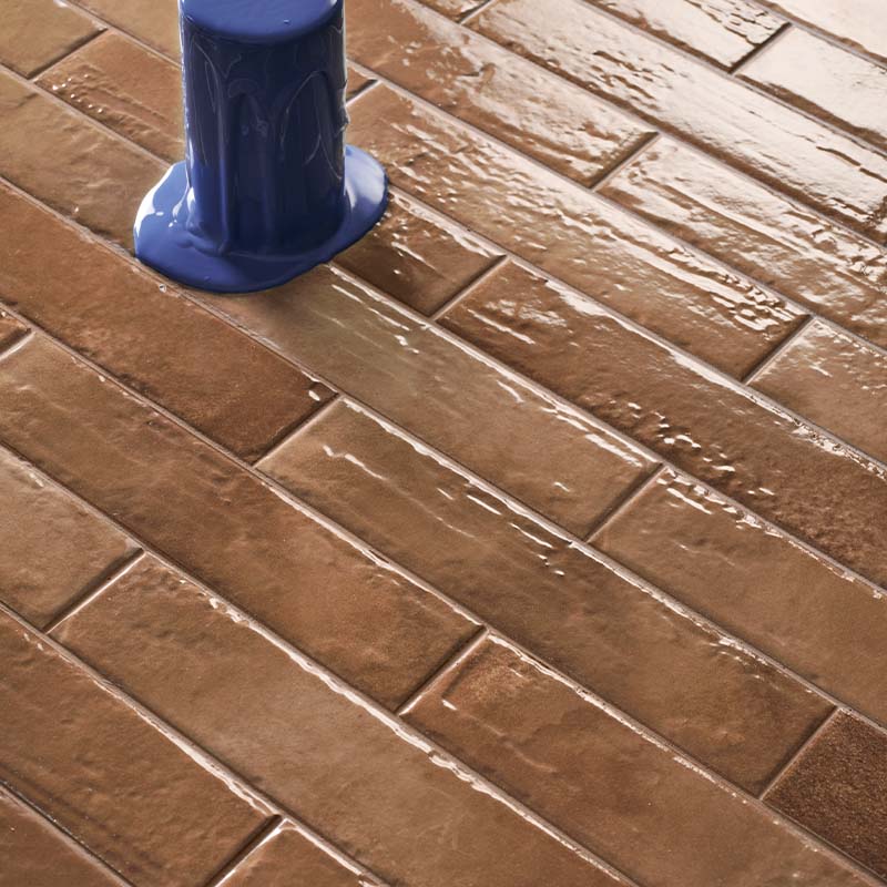 Brick Wandfliese CIR City Brown Lux 6,5 x 29 cm