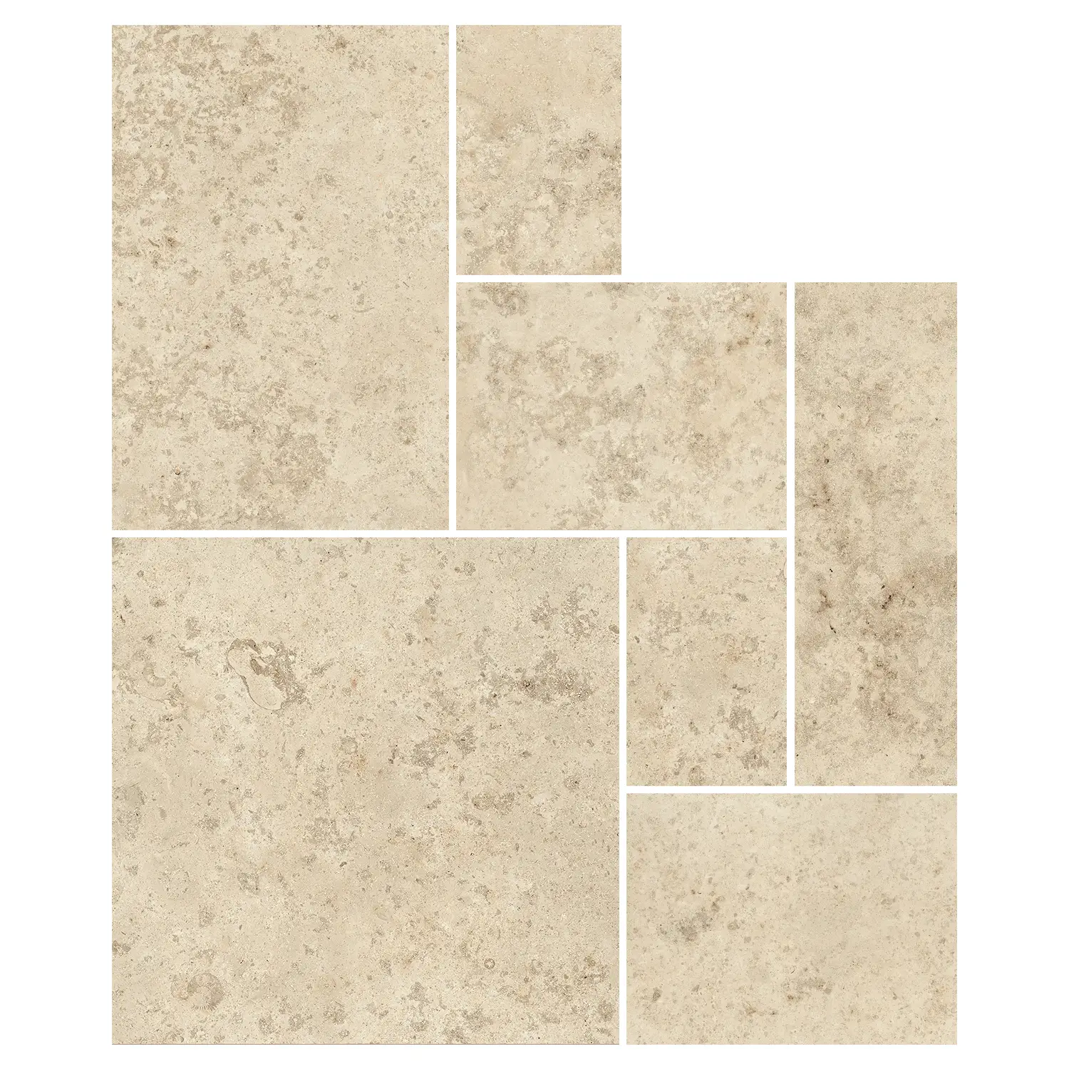 Fliesen Jurassic Jorstone Beige 3D Multisize Package