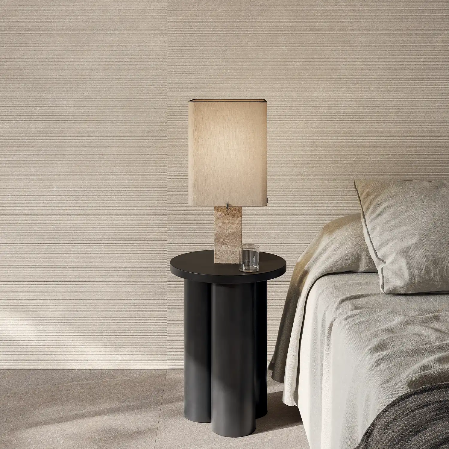 Steinoptik Fliese Natural Argil 120 x 120 cm