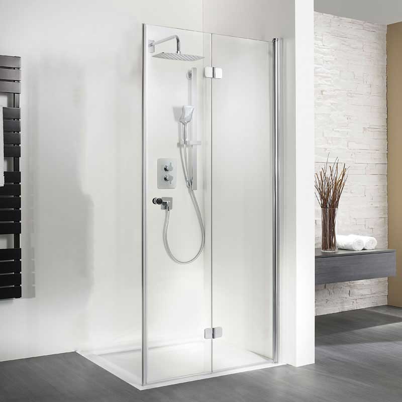 HSK Exklusiv 2.0 Drehfalttür für Seitenwand 90 cm