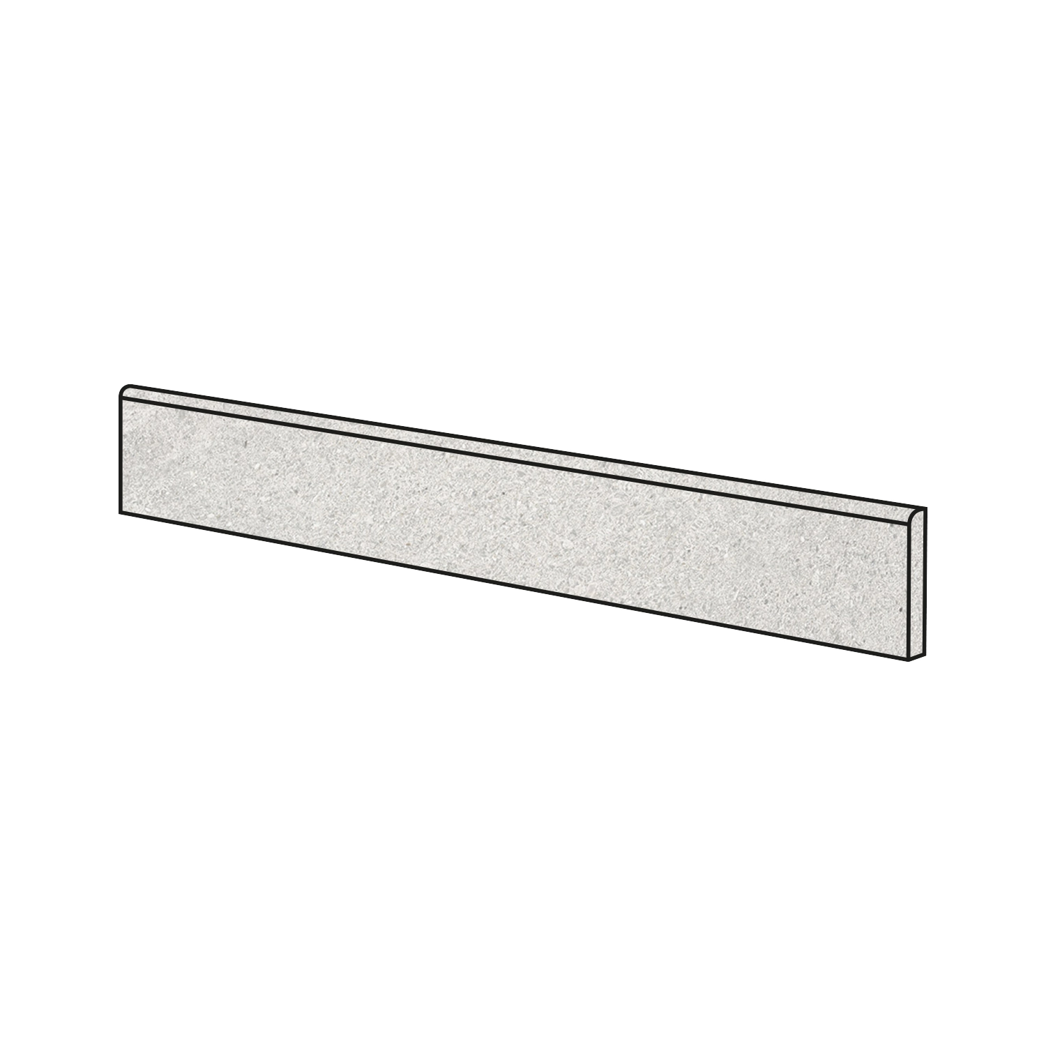 Steinoptik Sockel Natural White 7 x 60 cm
