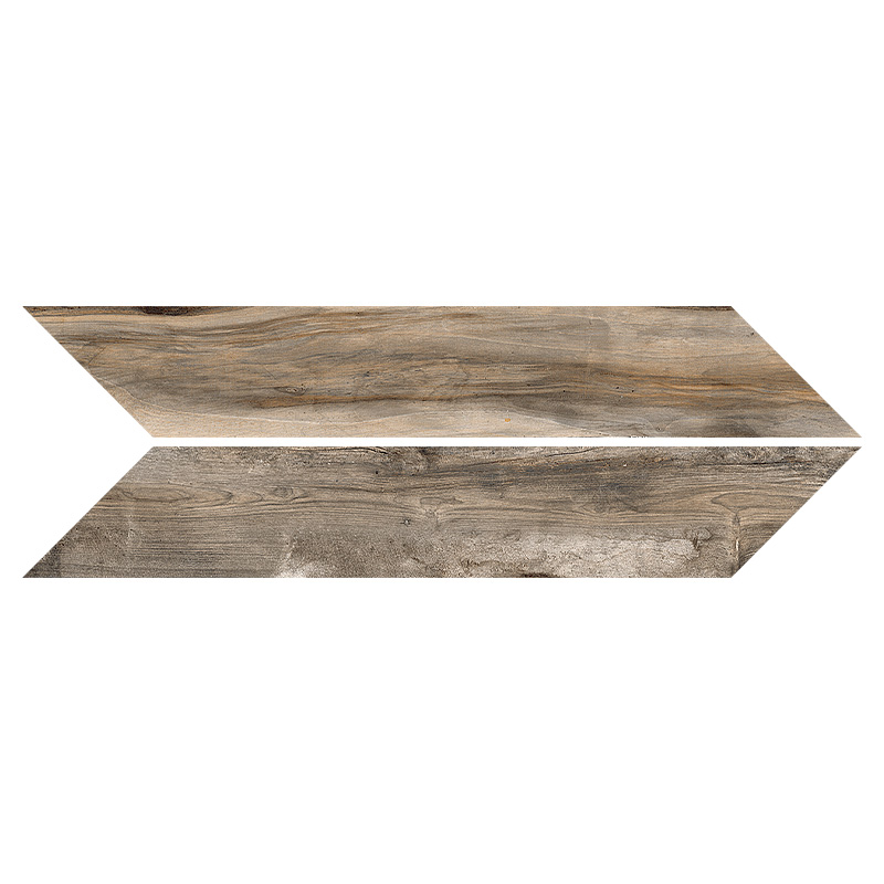 Chevron Herringbone Holzoptik Soft Ash 15 x 85 cm