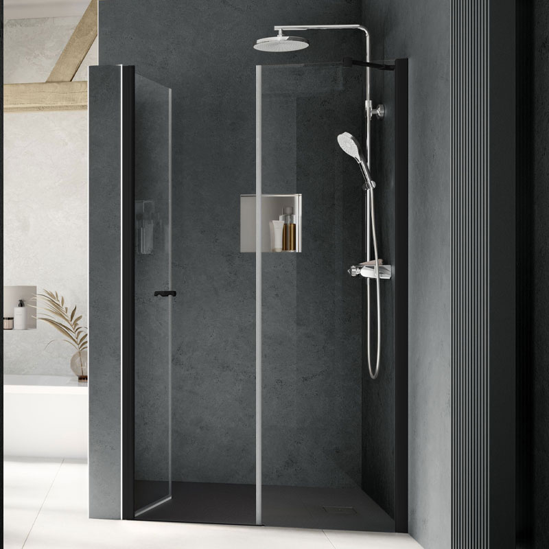 HSK Exklusiv 2.0 Drehtür Nische pendelbar m.Nebenteil 120 cm