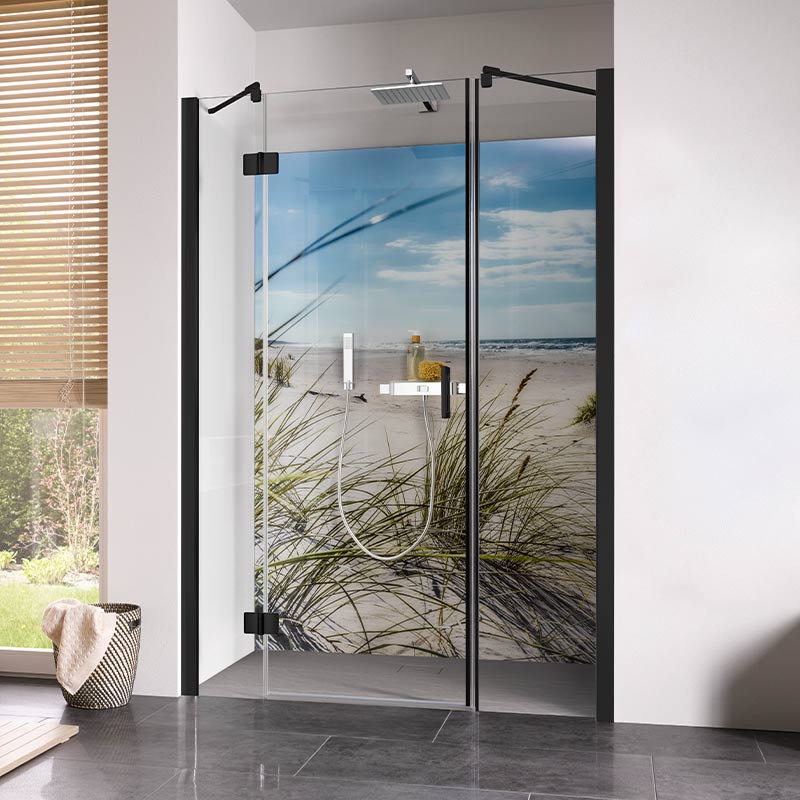 HSK Aperto Pendeltür Raumnische 3-teilig 160 cm