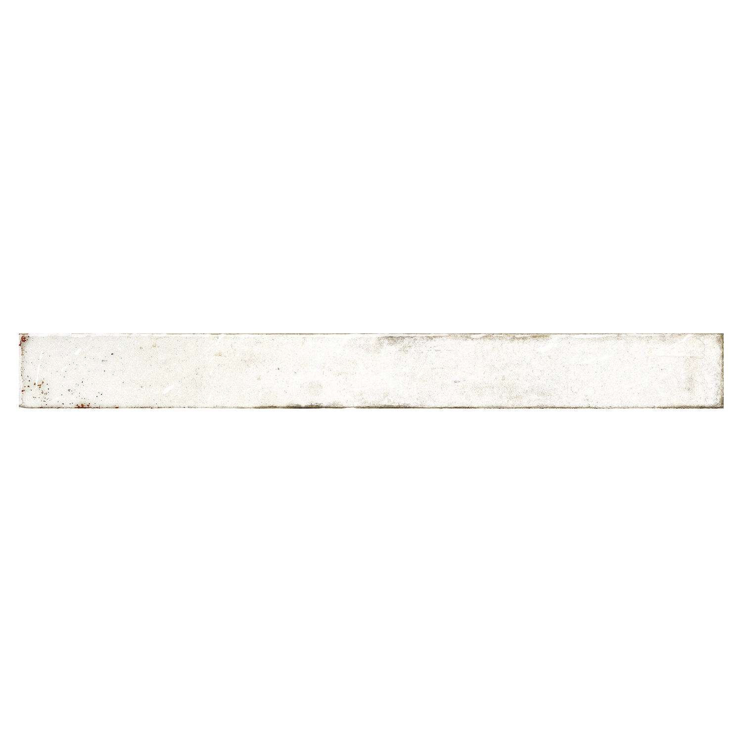 Wandfliese Brick Genesi White 4,8 x 45 cm