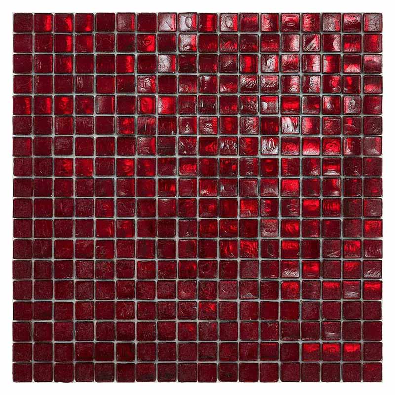 Sicis Colibri Ruby 4 Glasmosaik 15 x 15 mm