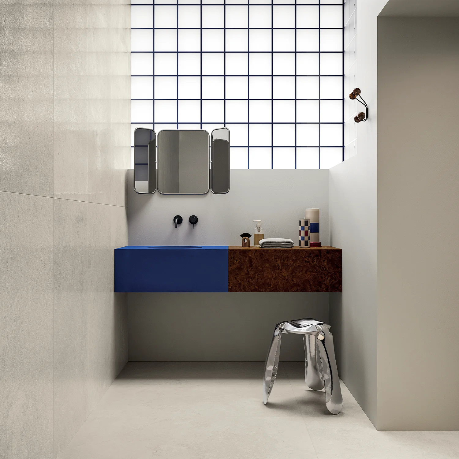 Steinoptik Bodenfliese Portland Bianco Lappato 60 x 120 cm