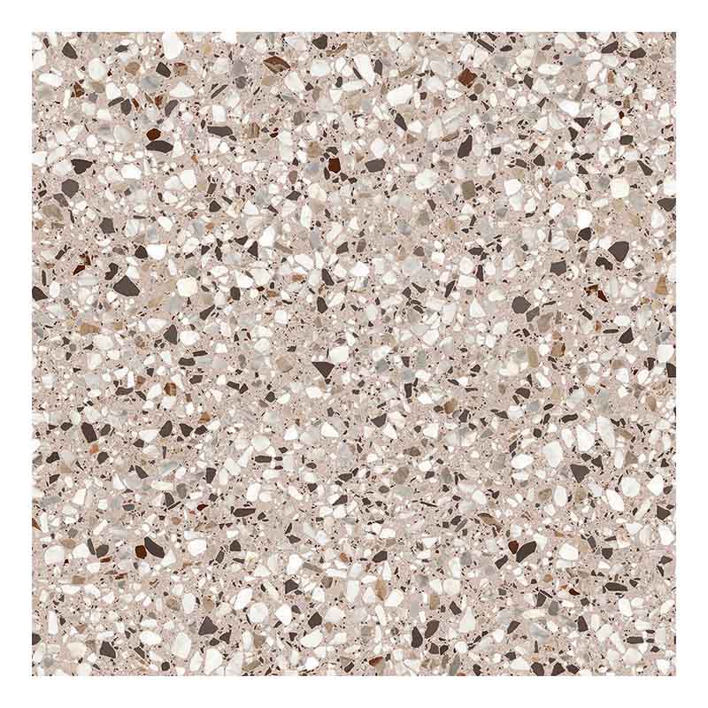 Terrazzo Beton Fliese Kado Clay Flakes 60 x 60 cm
