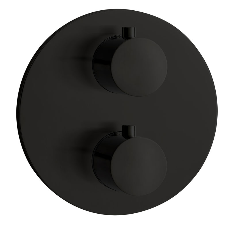 Herzbach Thermostat round Brausebatterie Unterputz, 1 Verbraucher