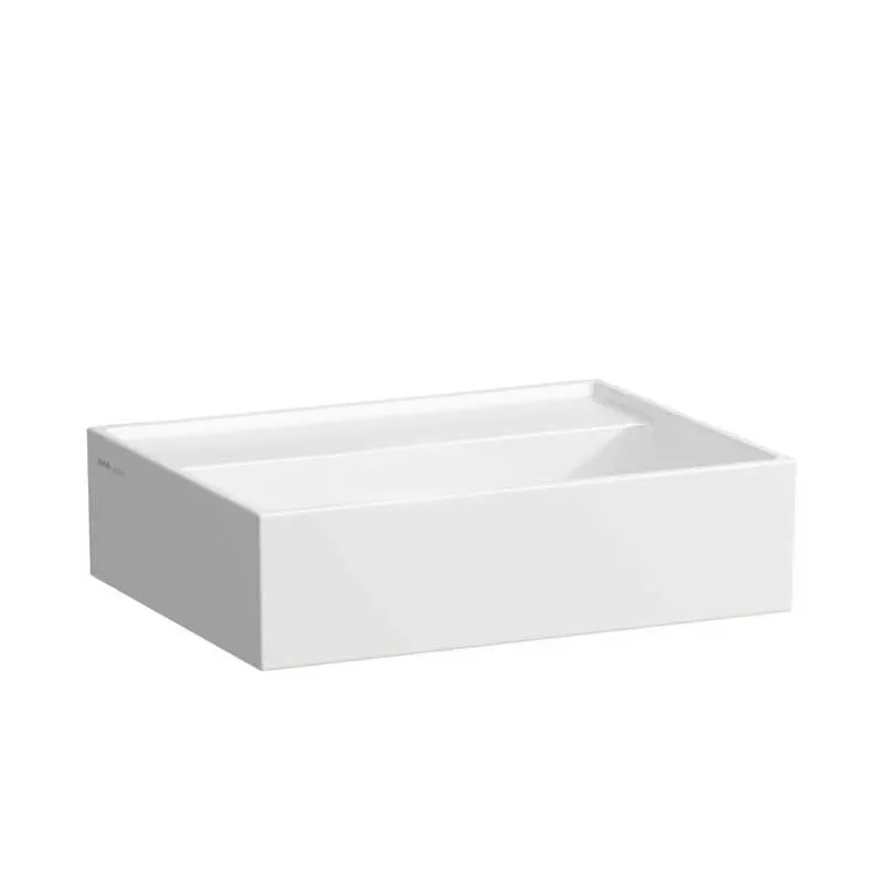 Laufen Kartell Aufsatzhandwaschbecken 45 x 34 cm geschliffen