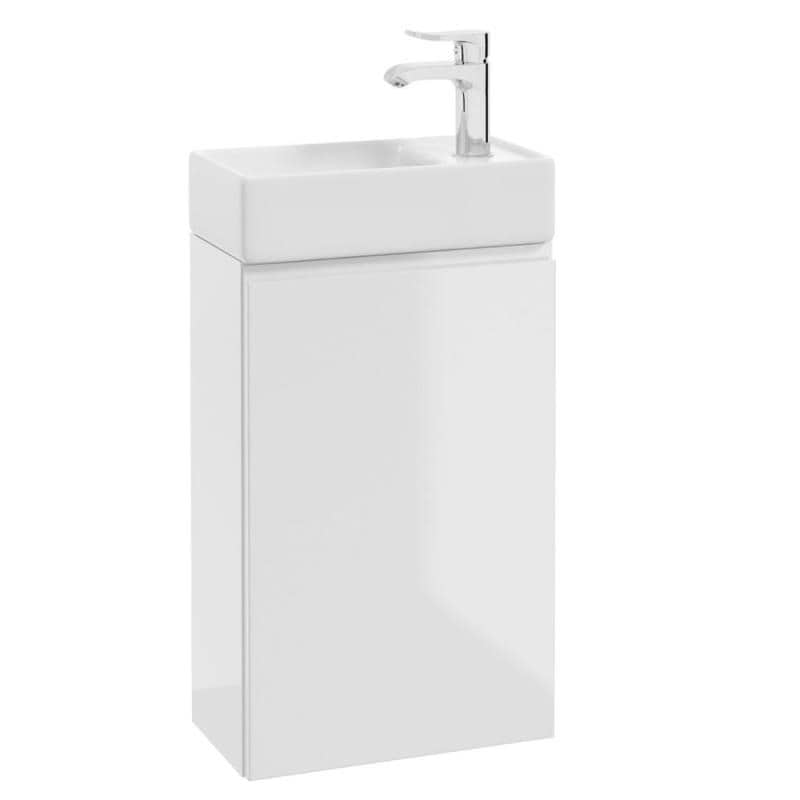 Design Gäste WC Set Handwaschbecken mit Waschtischunterbau