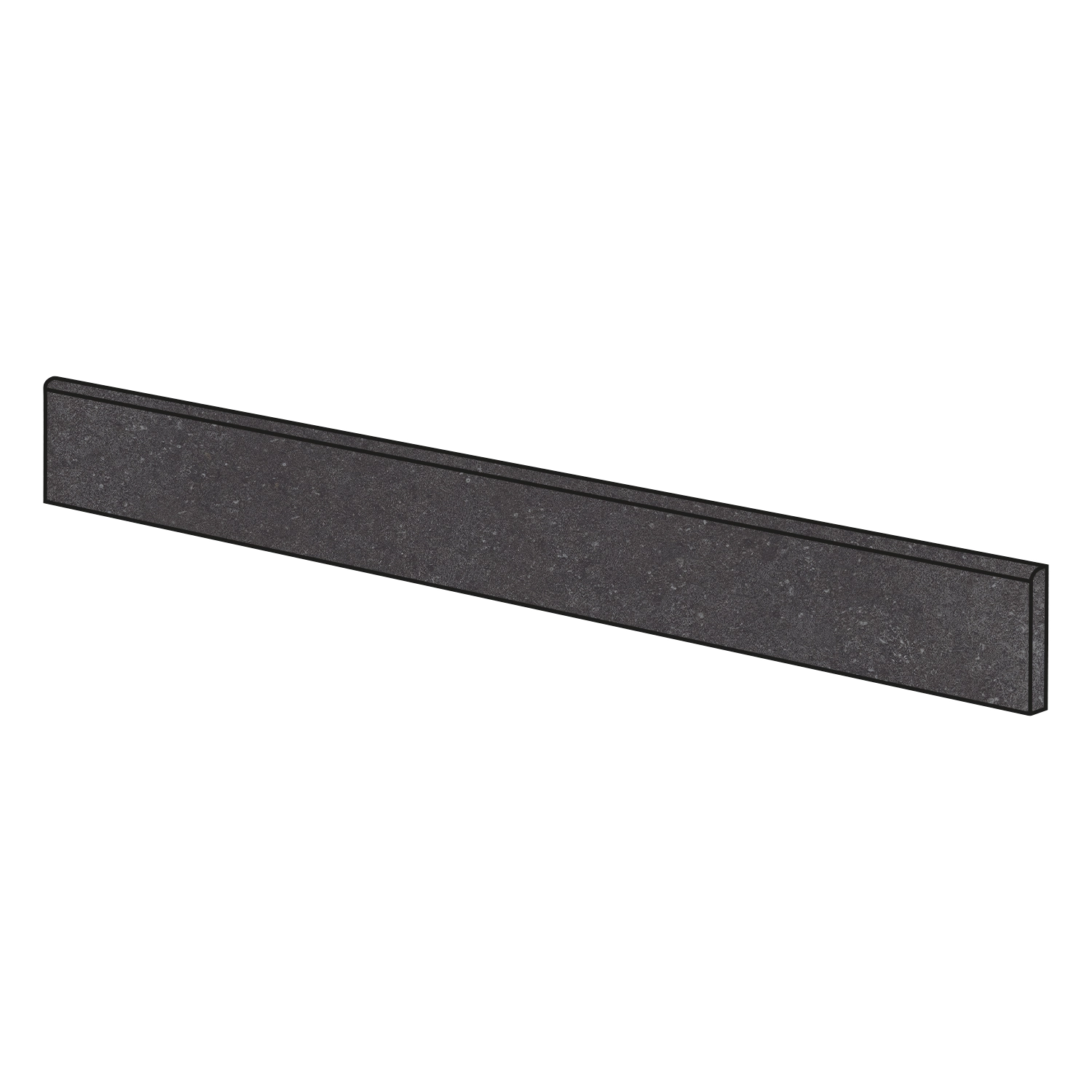 Rustikale Steinoptik Sockel Stone Pit Thunder 6,5 x 100 cm