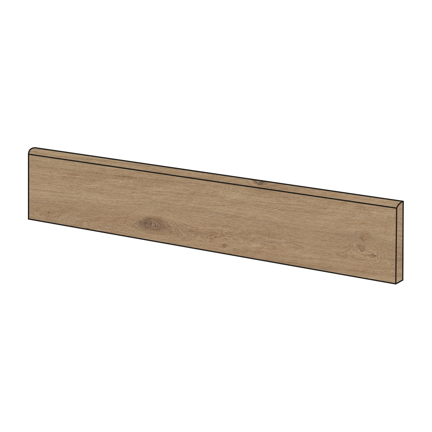 Holzoptik Sockel Legni Frassino Naturale 9,8 x 120 cm