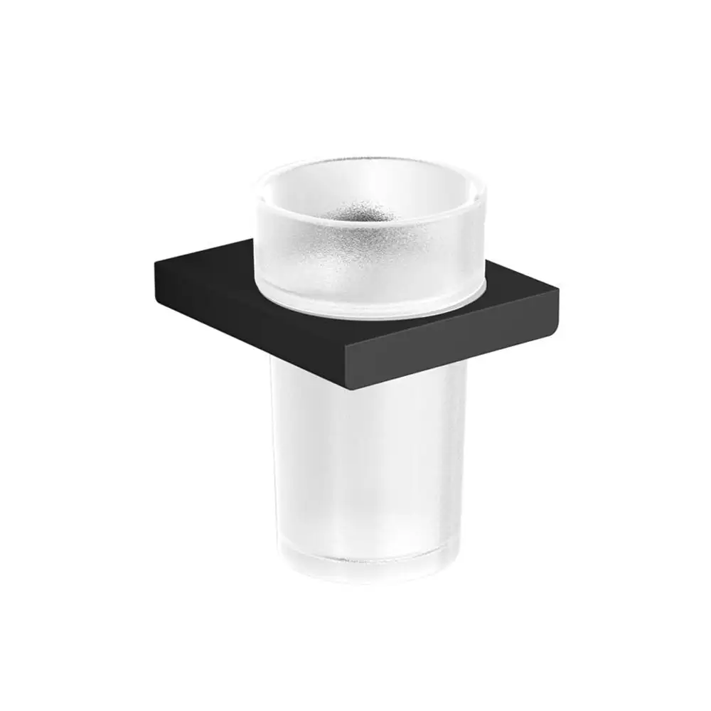 Avenarius Serie 440 Black Glashalter mit Glas