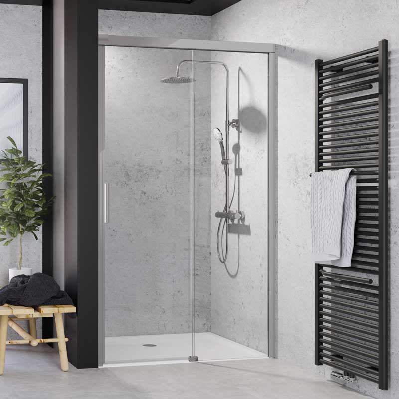 HSK Atelier Plan Schiebetür in Nische 140 cm