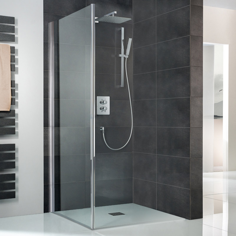 HSK K2P Seitenwand zu Drehtür 90 cm