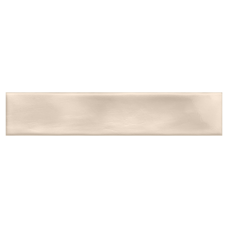 Brick Wandfliese Lula Ivory Brillo 5 x 25 cm
