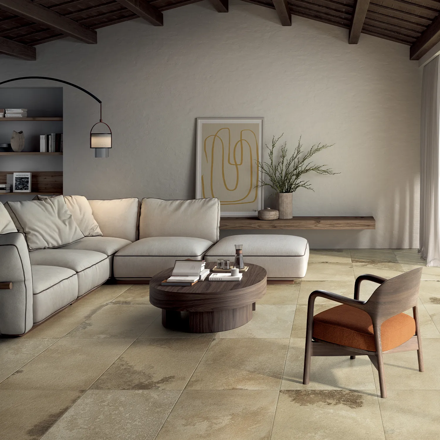 Steinoptik Fliese Archaios Naturale 60 x 120 cm