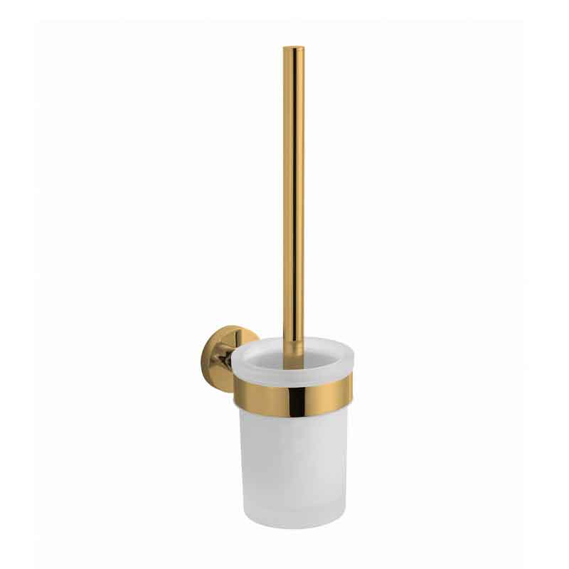 cenotes Universal Gold Toilettenbürstengarnitur gerade Form