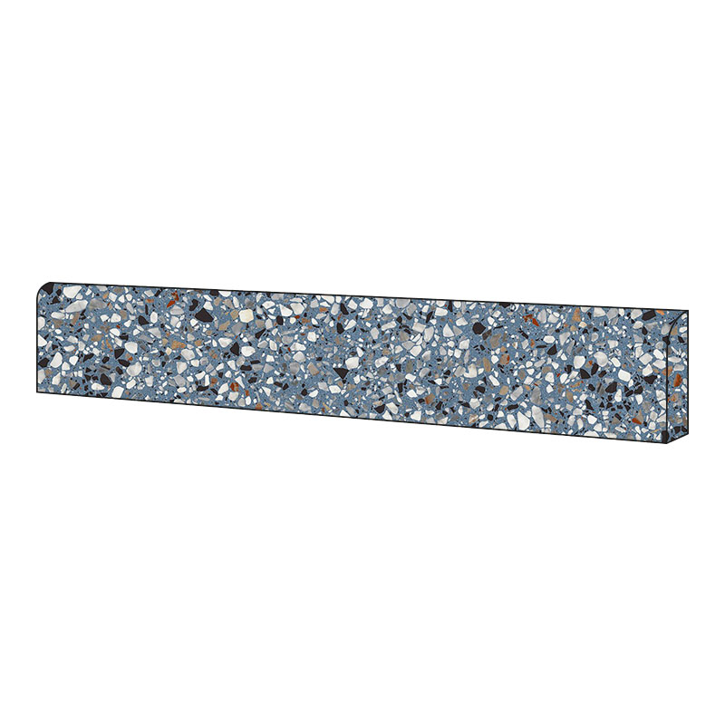 Terrazzo Beton Sockel Kado Ocean Flakes 7 x 90 cm