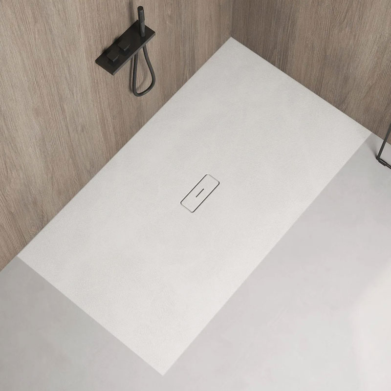 Hidrobox Arq Kromat Duschfläche 120 cm x 170 cm Bianco