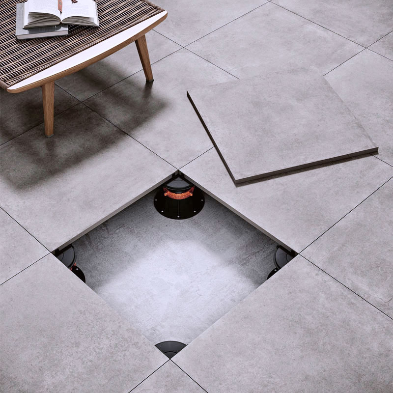 Terrassenplatte Betonptik Urban Gris 59,8 x 59,8 cm
