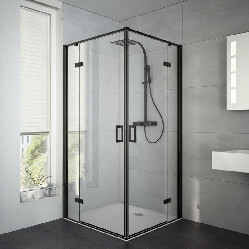 HSK Atelier Plan Eckeinstieg Duschkabine 4 teilig 80 x 90 cm
