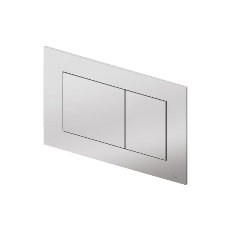Tece Now WC Betätigungsplatte 2-Mengen Chrom Matt