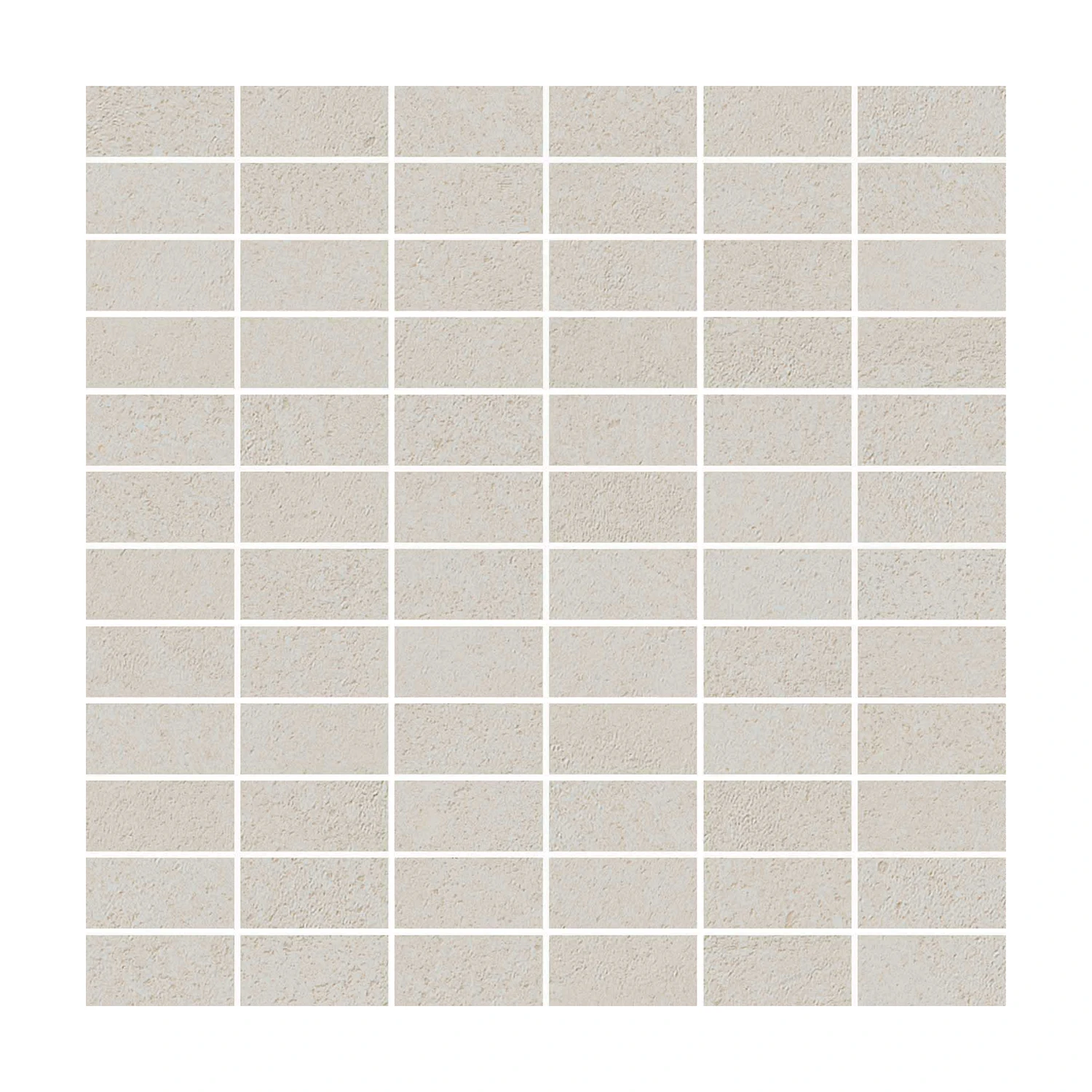 Steinoptik Mosaikfliesen Petra Avorio 2,5 x 5 cm