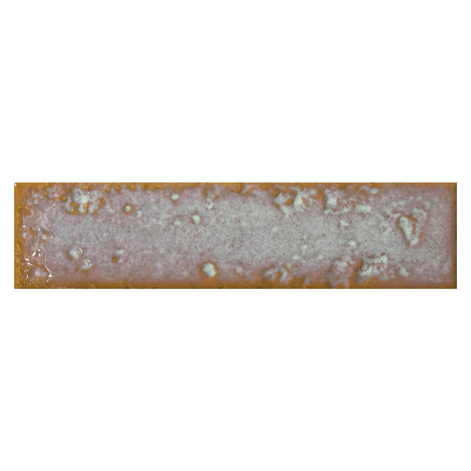 Wandfliese Brick Ziegeloptik Ark Ochre 6 x 25 cm Muster