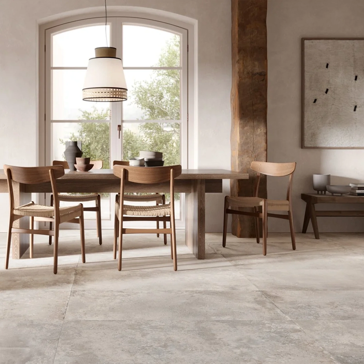 Betonoptik Bodenfliese Urbanica Ash 60 x 120 cm