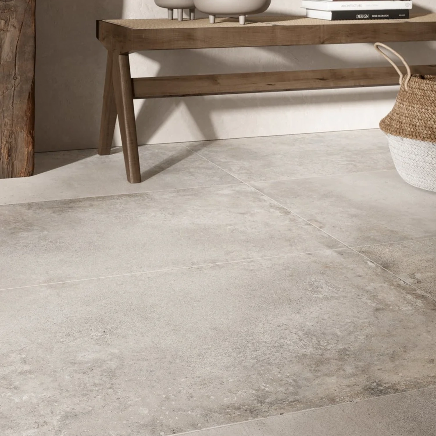 Betonoptik Bodenfliese Urbanica Ash 60 x 120 cm