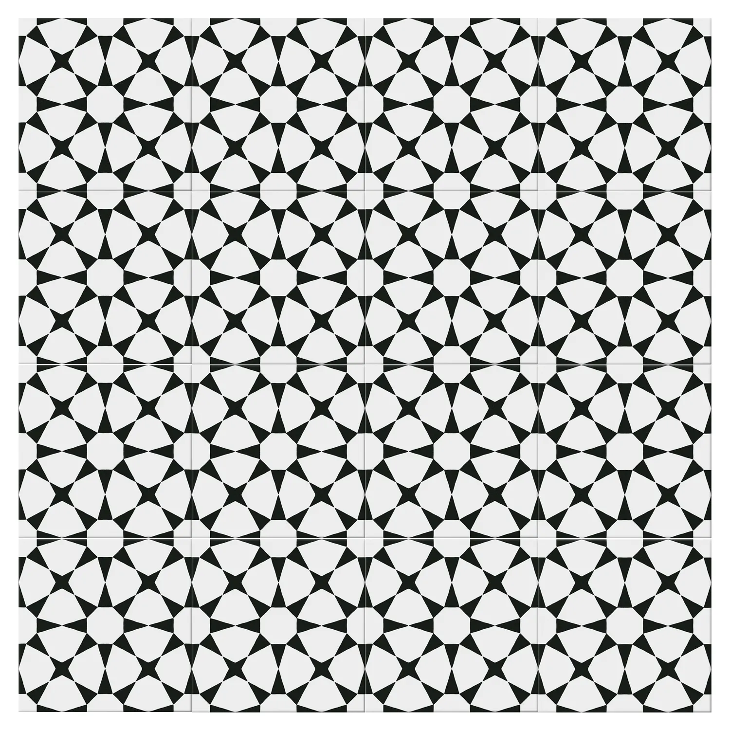Casa Collection Hidra Prisma White 20 x 20 cm Bodenfliese