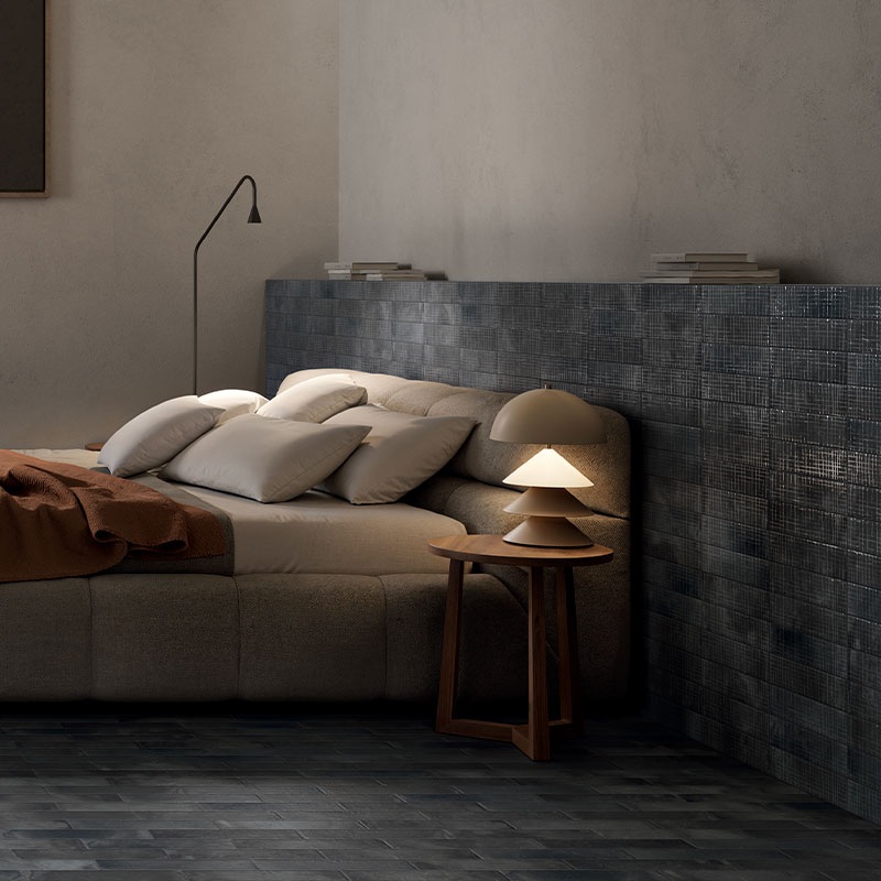 Brick Wandfliese CIR City Squares Black Mix 6,5 x 29 cm