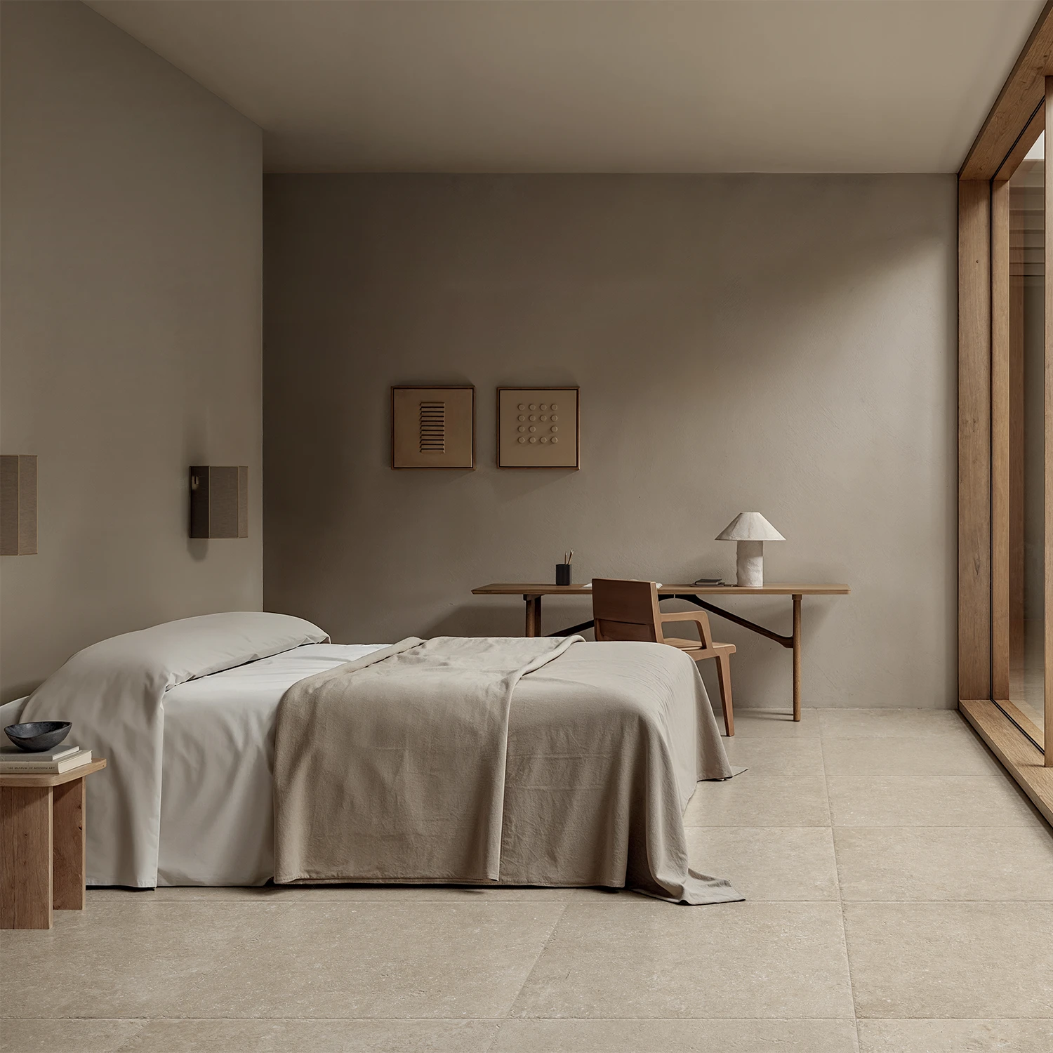 Rustikale Steinoptik Fliese Stone Pit Sunrise 80 x 80 cm