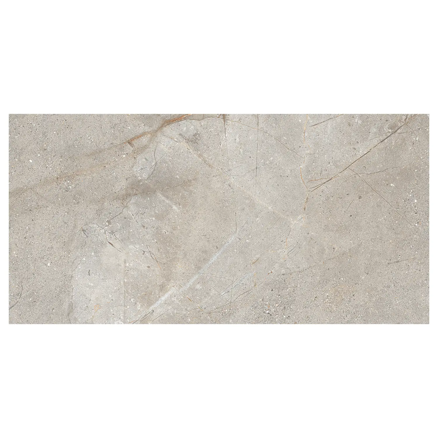 Steinoptik Terrassenplatte Crust Taupe 60 x 120 cm