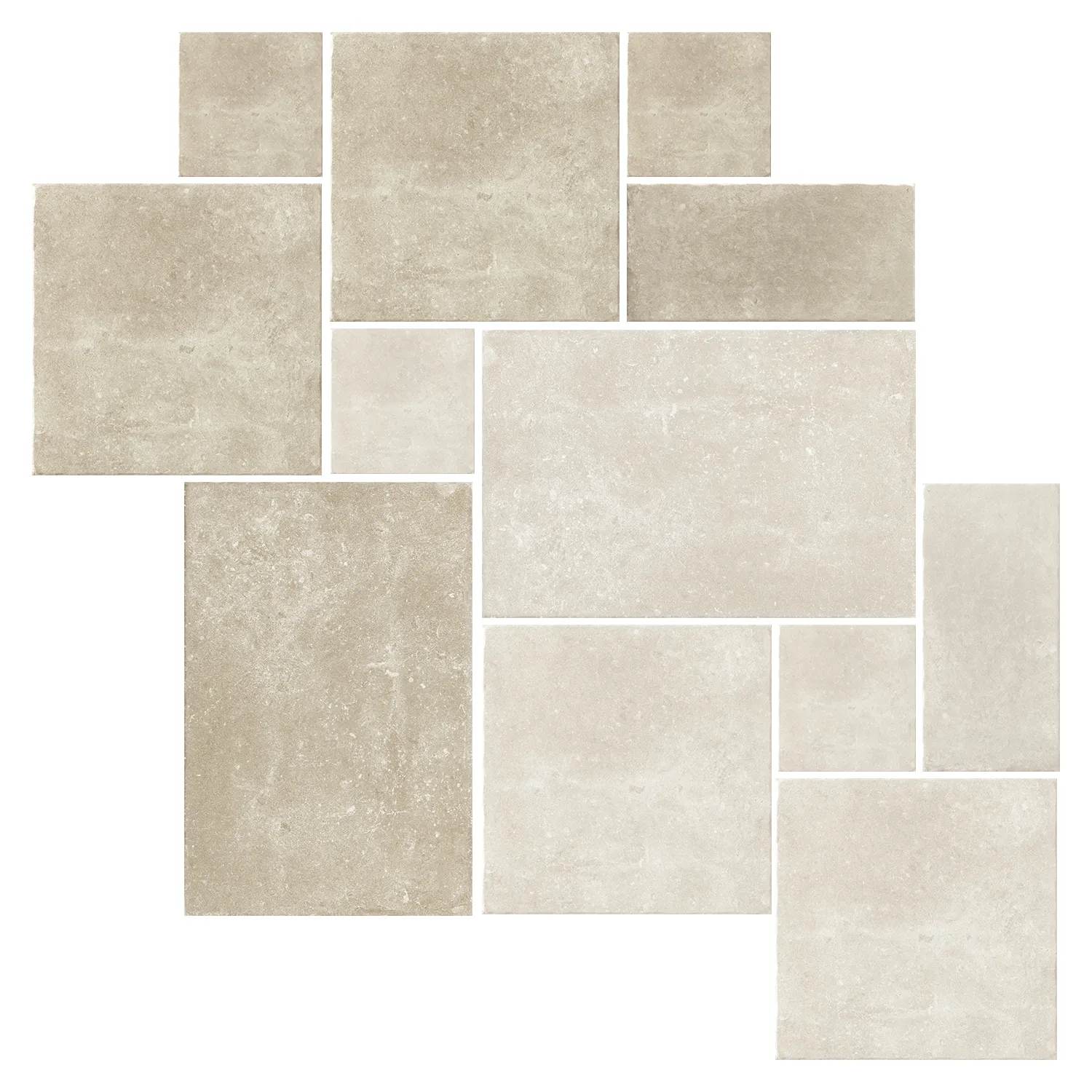 Römischer Verband Steinoptik Rustikal 39 Opus Sunrise R11