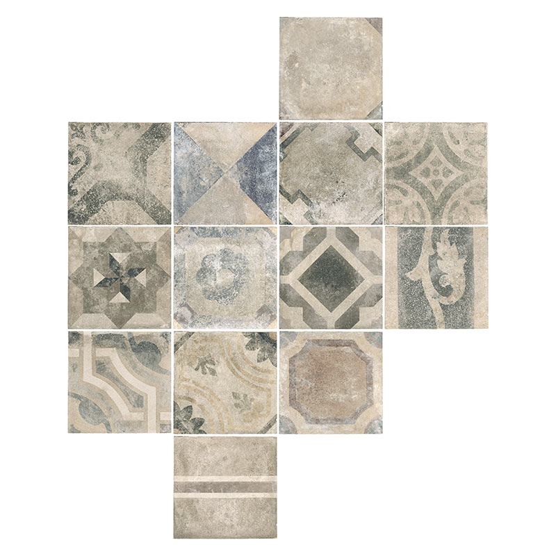 Dekorfliese  Ricchetti Heritage Deco Sable NT 33,3 x 33,3 cm