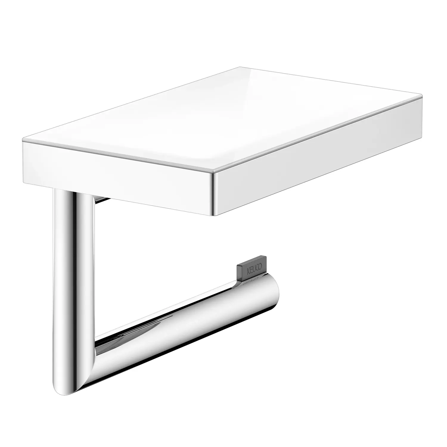 Keuco Reva Toilettenpapierhalter mit Ablage