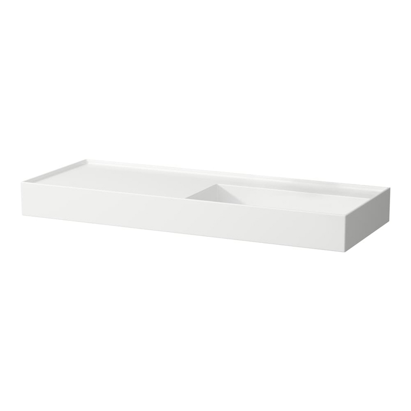 Laufen Kartell Waschtisch 120 x 46 cm unterbaufähig Links