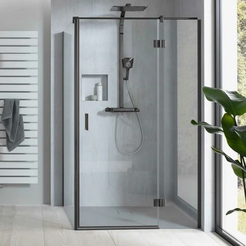 HSK Aperto Pro Drehtür pendelbar für Seitenwand 90 cm