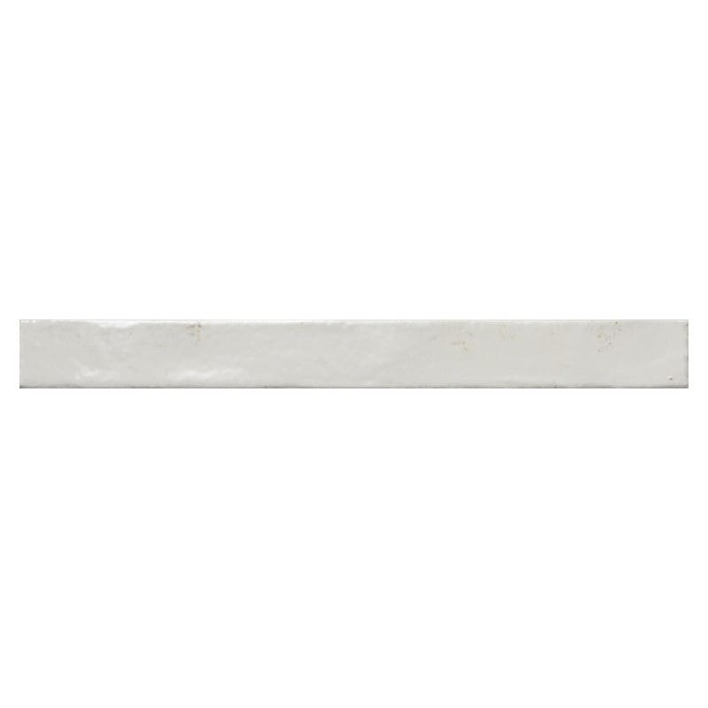 Fliese Colors White Brick 4,8 x 45 cm Musterfliese