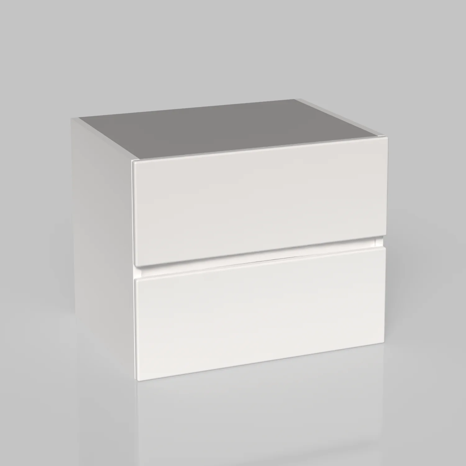 Laguna Platino 2.0 Plattenunterschrank grifflos 2 Auszüge