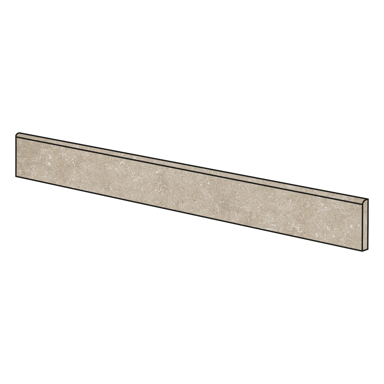 Rustikale Steinoptik Sockel Stone Pit Sunrise 6,5 x 100 cm