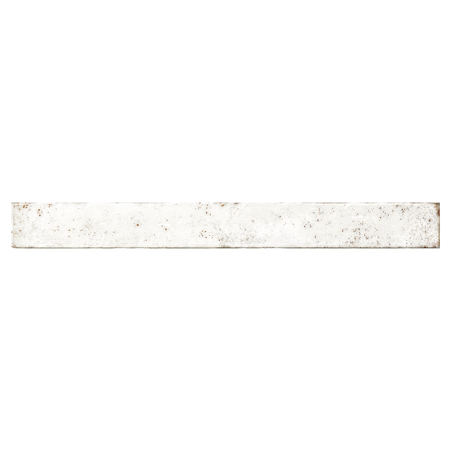 Wandfliese Brick Genesi White 4,8 x 45 cm