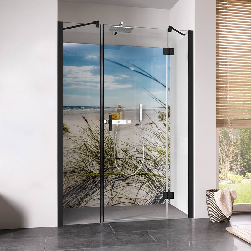 HSK Aperto Pendeltür Raumnische 3-teilig 160 cm