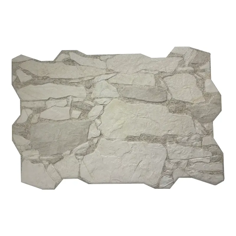 Wandverblender Außen Creme Mix 40 x 60 cm