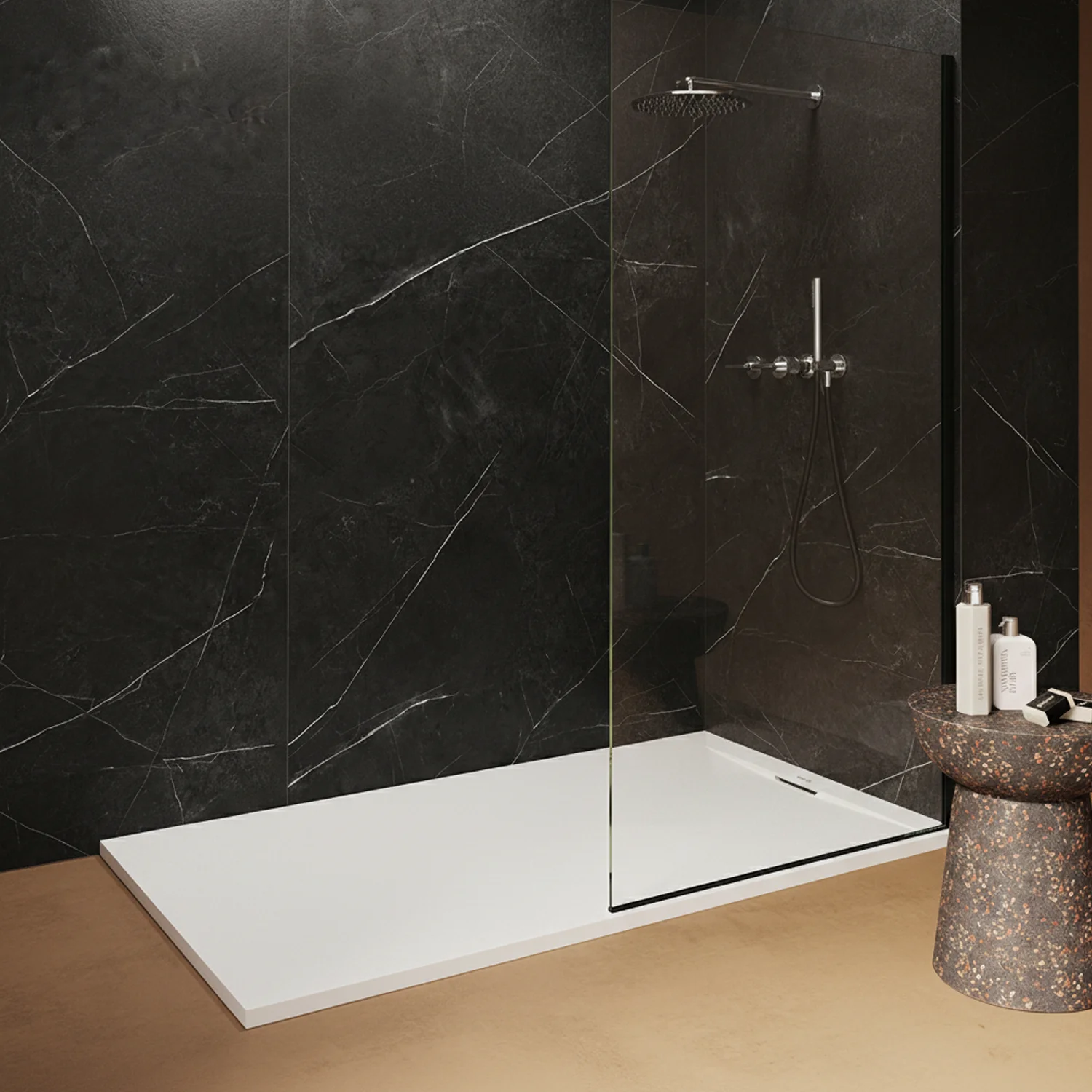 cenotes borabora Duschfläche 80 cm x 100 cm