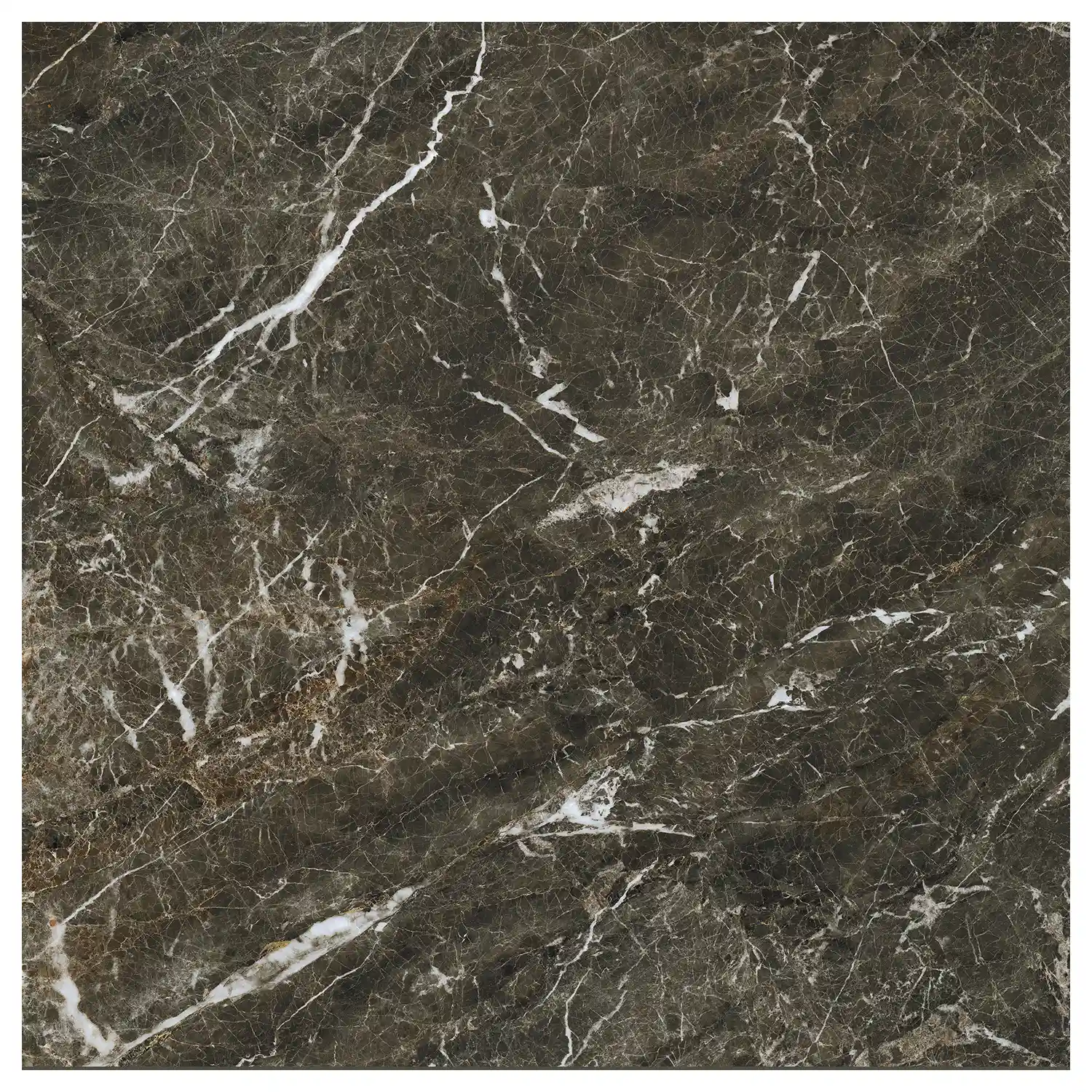 Marmoroptik Fliese St Laurent Tabacco Silk 120 x 120 cm